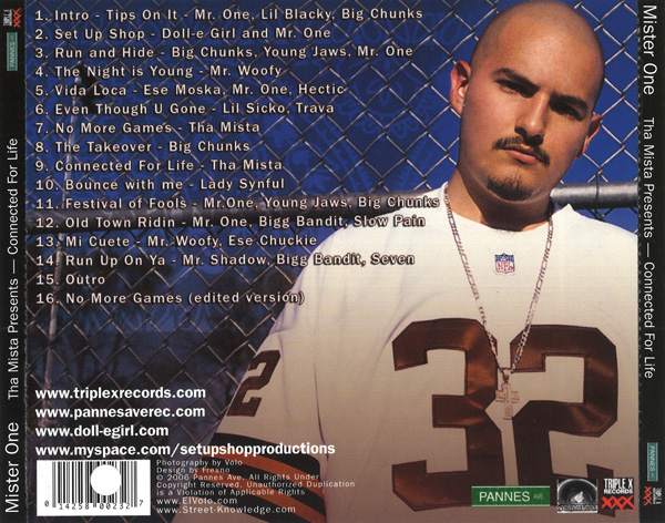 Tha Mista Presents... Connected For Life Chicano Rap
